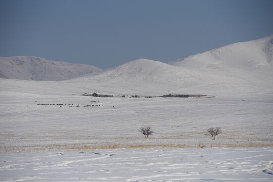 Russian regions. Republic of Tyva