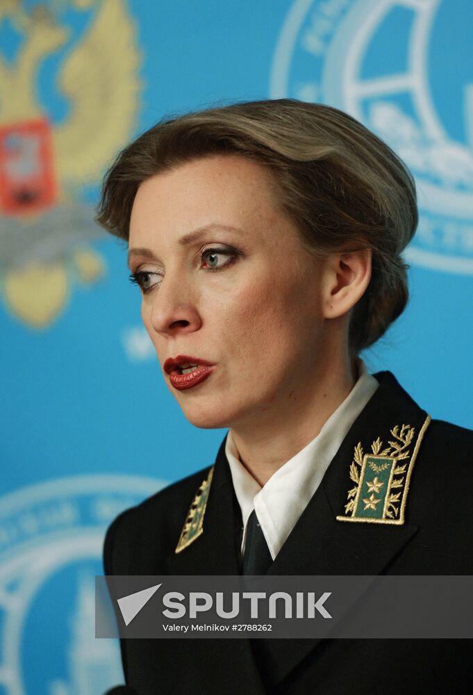 Briefing by Foreign Ministry Spokesperson Maria Zakharova