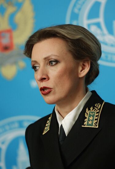 Briefing by Foreign Ministry Spokesperson Maria Zakharova