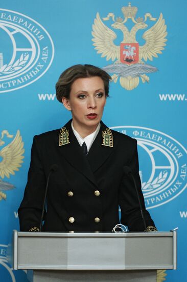 Briefing by Foreign Ministry Spokesperson Maria Zakharova