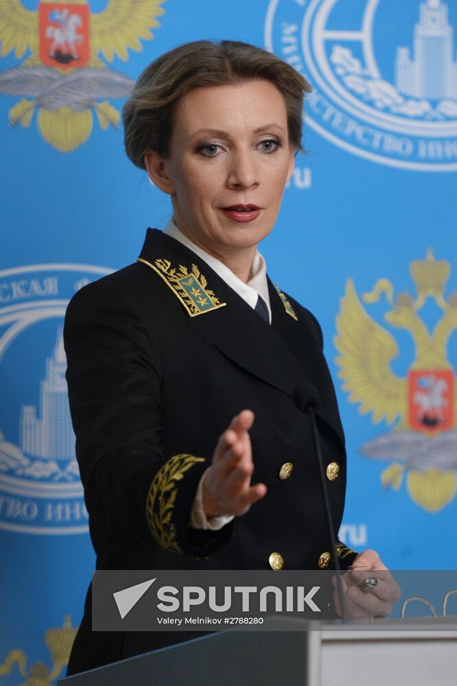 Briefing by Foreign Ministry Spokesperson Maria Zakharova