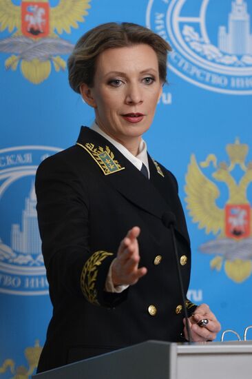 Briefing by Foreign Ministry Spokesperson Maria Zakharova