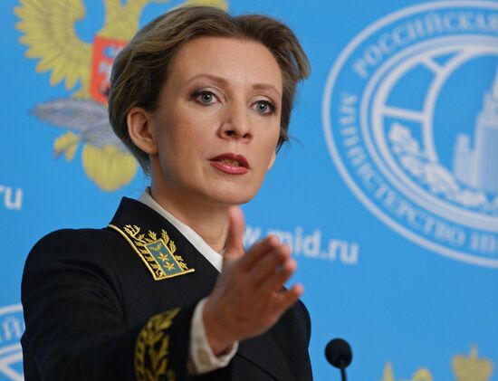 Briefing by Foreign Ministry Spokesperson Maria Zakharova
