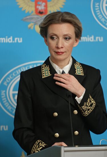 Briefing by Foreign Ministry Spokesperson Maria Zakharova