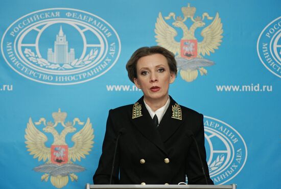 Briefing by Foreign Ministry Spokesperson Maria Zakharova