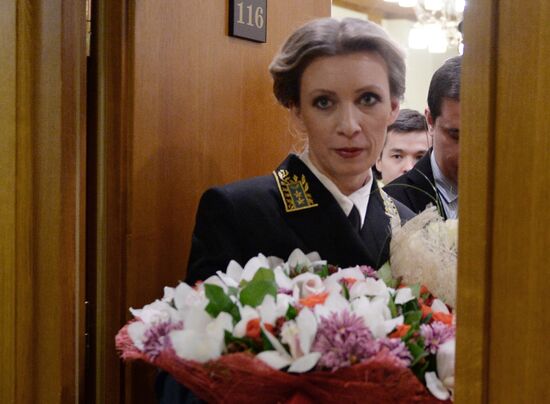 Briefing by Foreign Ministry Spokesperson Maria Zakharova