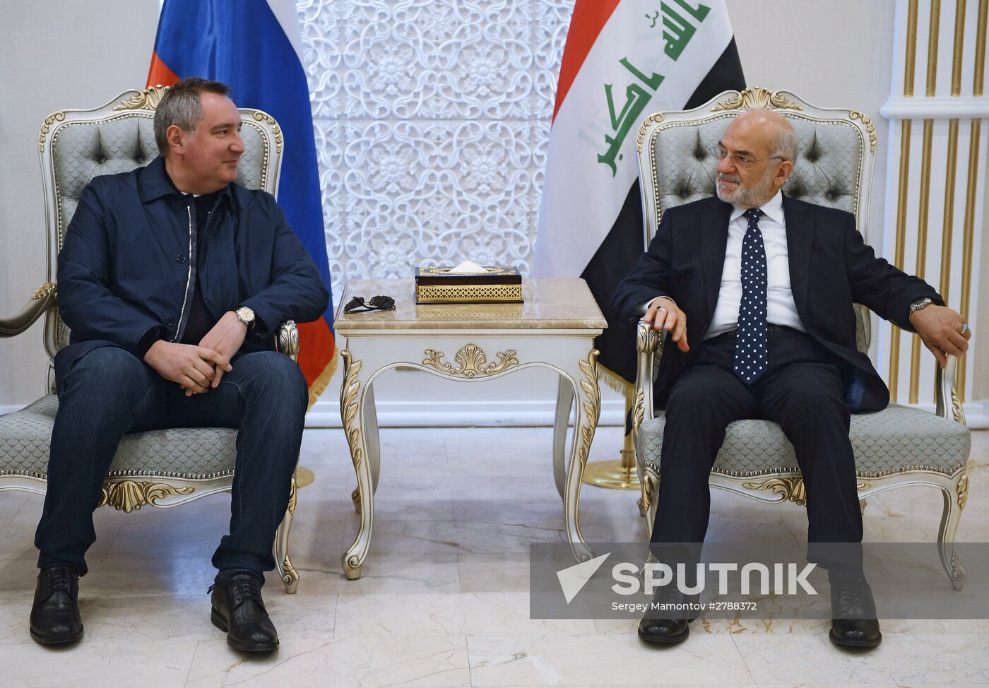 Russian Deputy Prime Minister Dmitry Rogozin's visit to Iraq