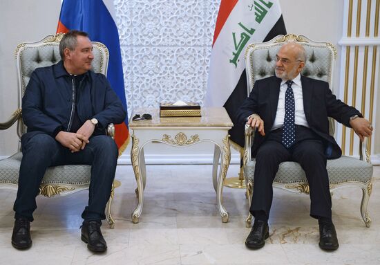 Russian Deputy Prime Minister Dmitry Rogozin's visit to Iraq