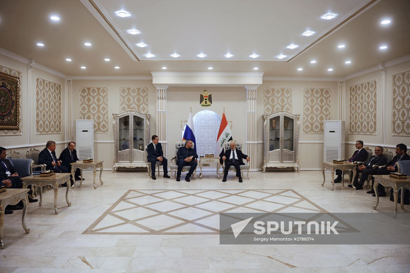 Russian Deputy Prime Minister Dmitry Rogozin's visit to Iraq