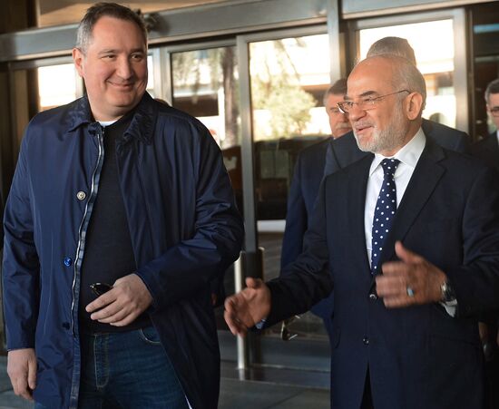 Russian Deputy Prime Minister Dmitry Rogozin's visit to Iraq