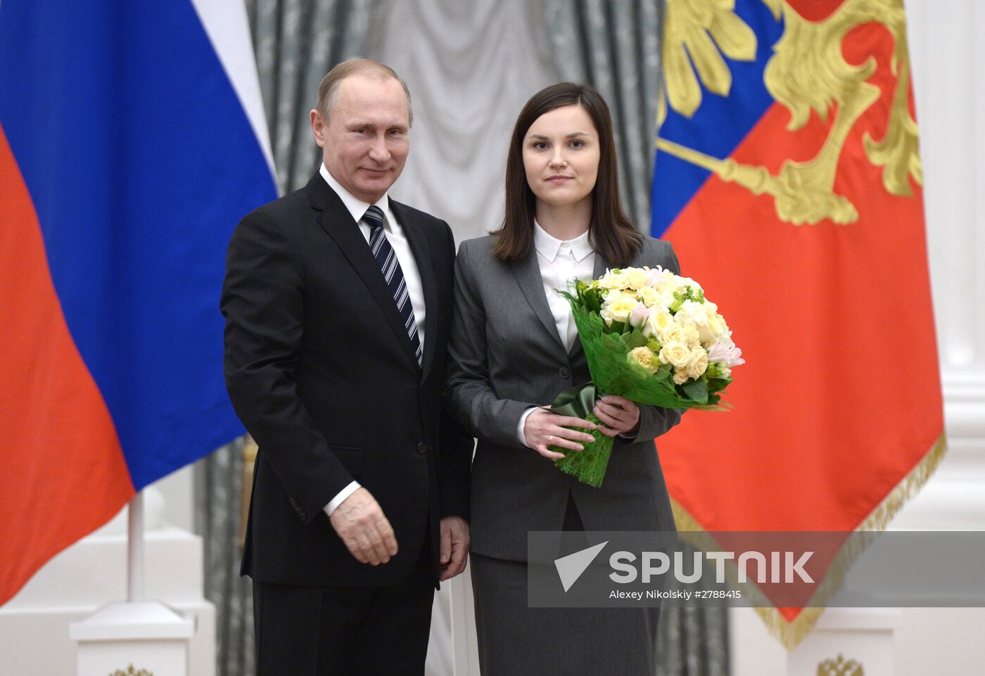 President Vladimir Putin presents Prizes in Science and Innovation for Young Scientists