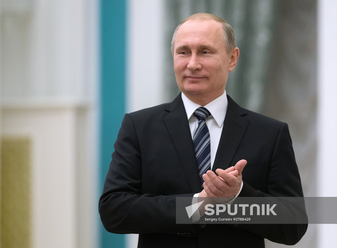 President Vladimir Putin presents Prizes in Science and Innovation for Young Scientists