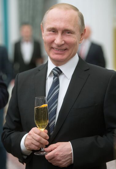 President Vladimir Putin presents Prizes in Science and Innovation for Young Scientists