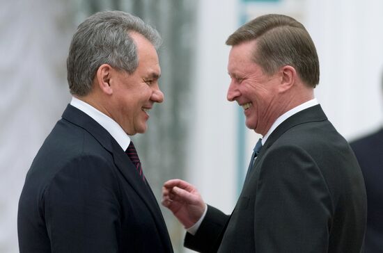 President Vladimir Putin presents Prizes in Science and Innovation for Young Scientists