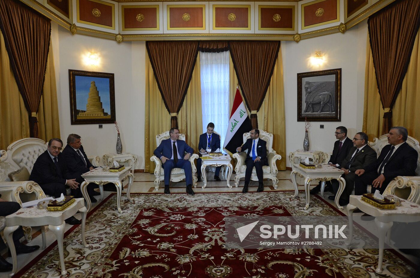 Deputy Prime Minister Dmitry Rogozin's visit to Iraq