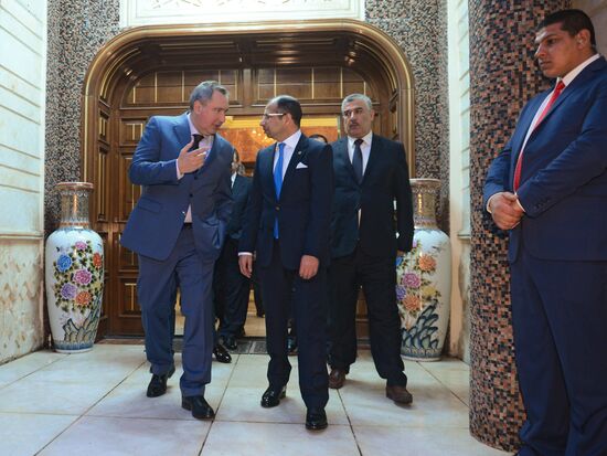 Deputy Prime Minister Dmitry Rogozin's visit to Iraq