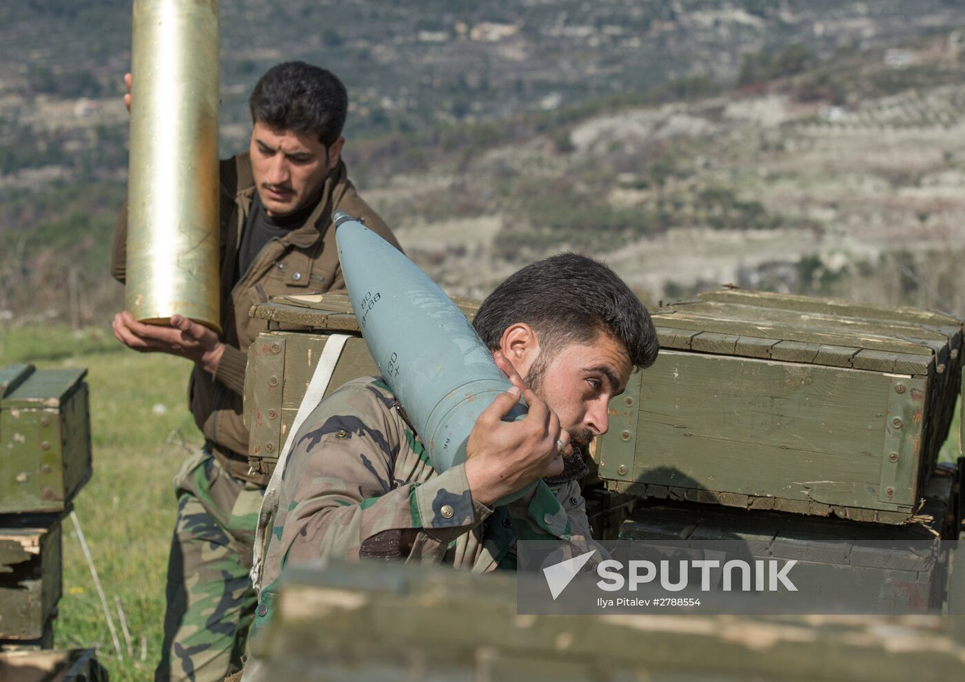 Syrian army in Idlib province