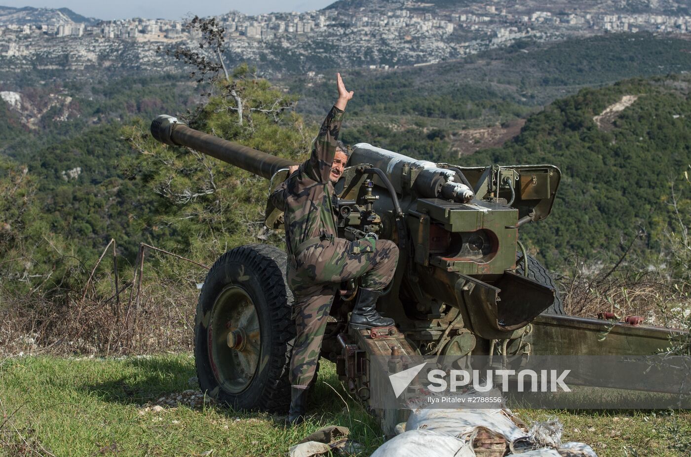 Syrian army in Idlib province