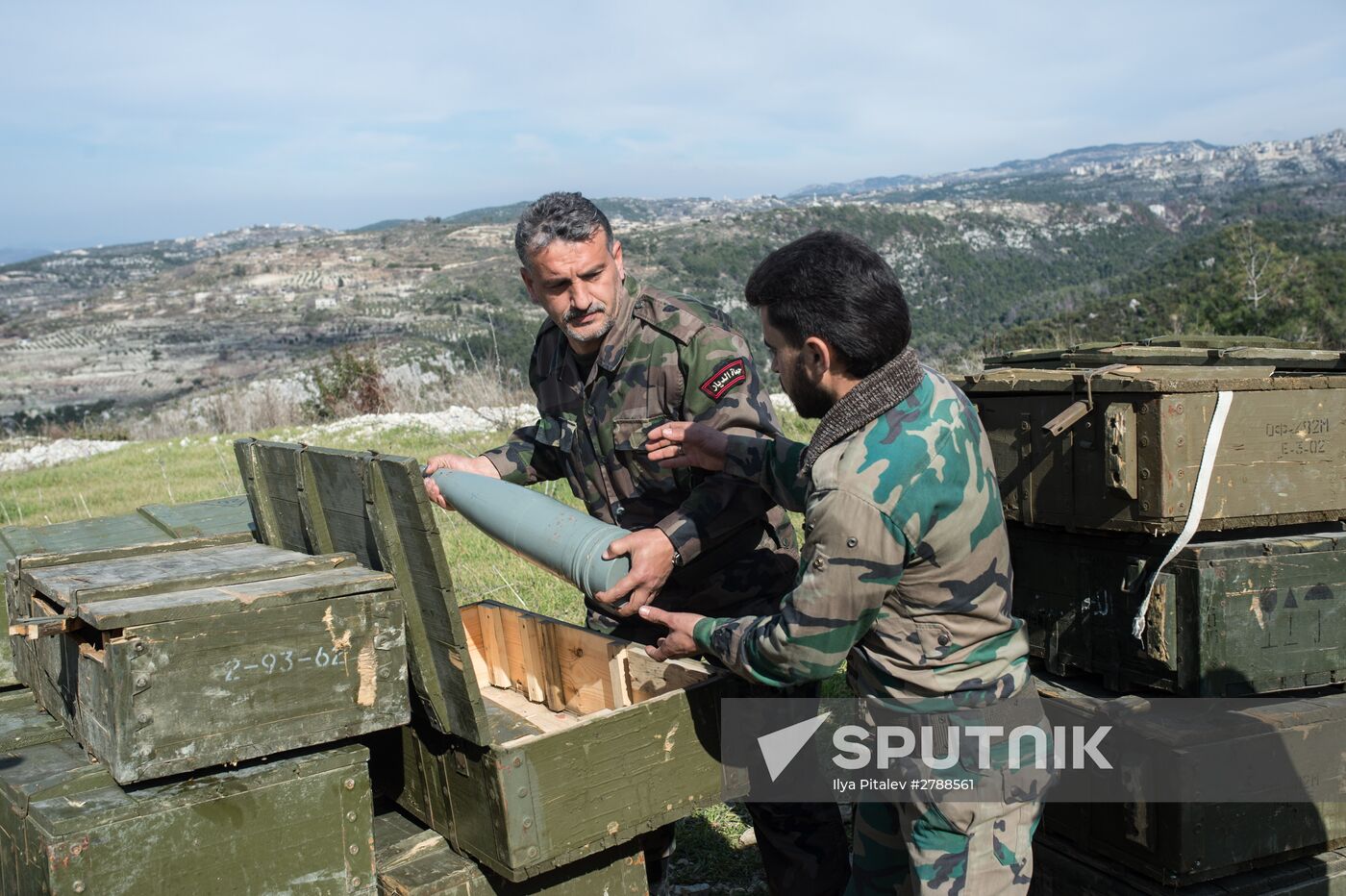 Syrian army in Idlib province