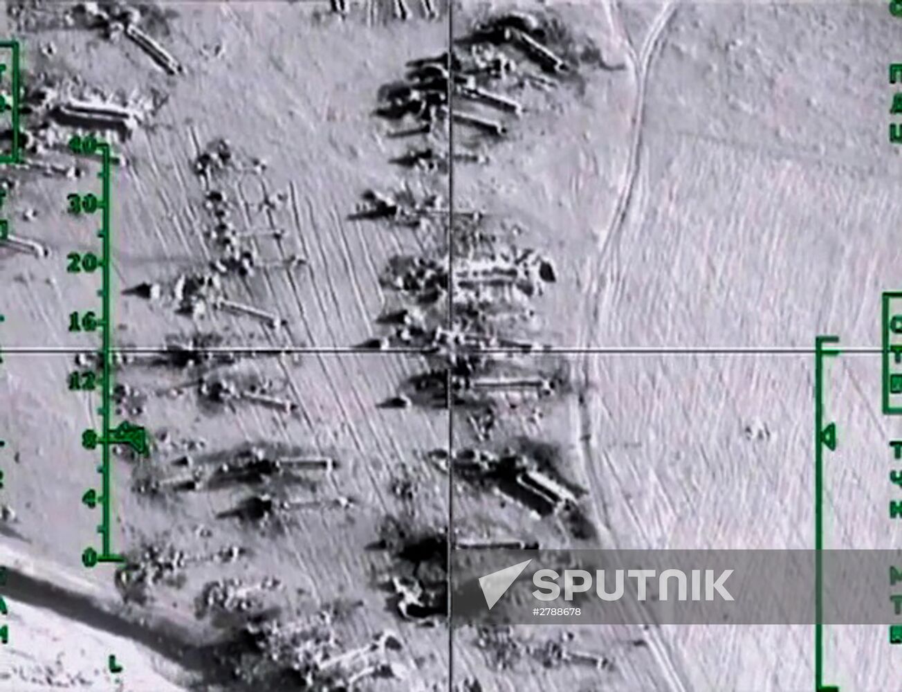 Russian warplanes destroy ISIS oil storage tanks in Aleppo Governorate, Syria