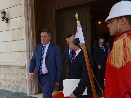 Russian Deputy Prime Minister Dmitry Rogozin visits Iraq. Day Two