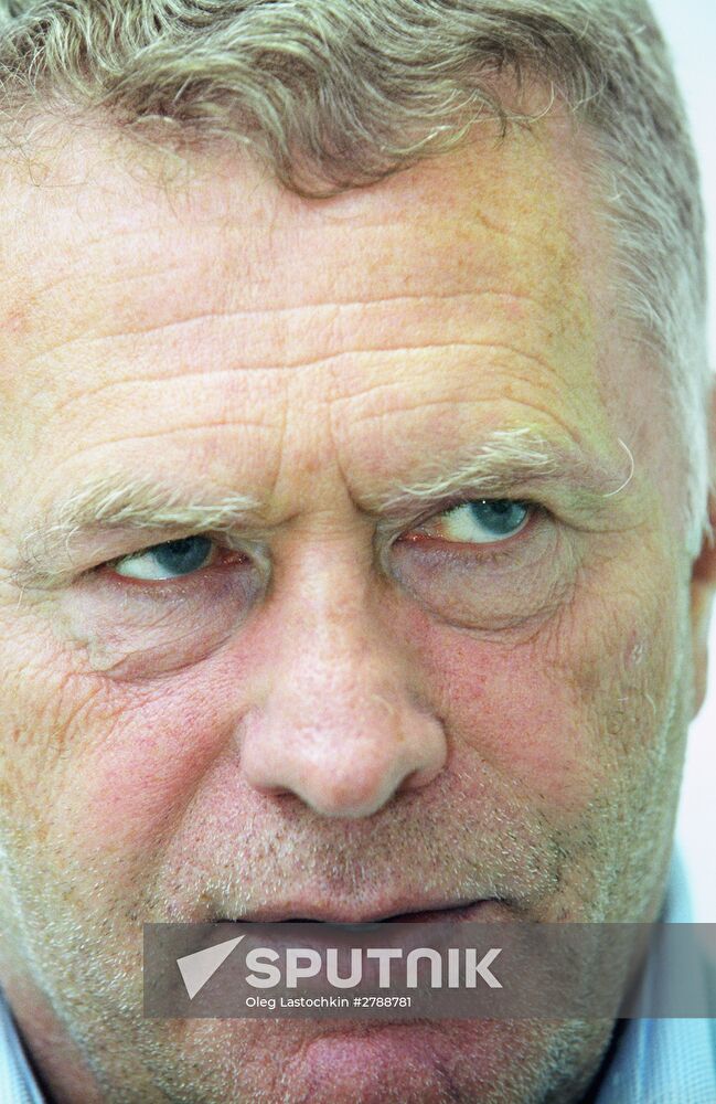 LDPR leader Vladimir Zhirinovsky
