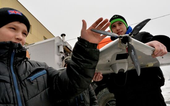 Orphanage children in Spassk-Dalny meet with rapid deployment special police