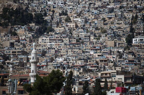 Refugee camp in Damascus