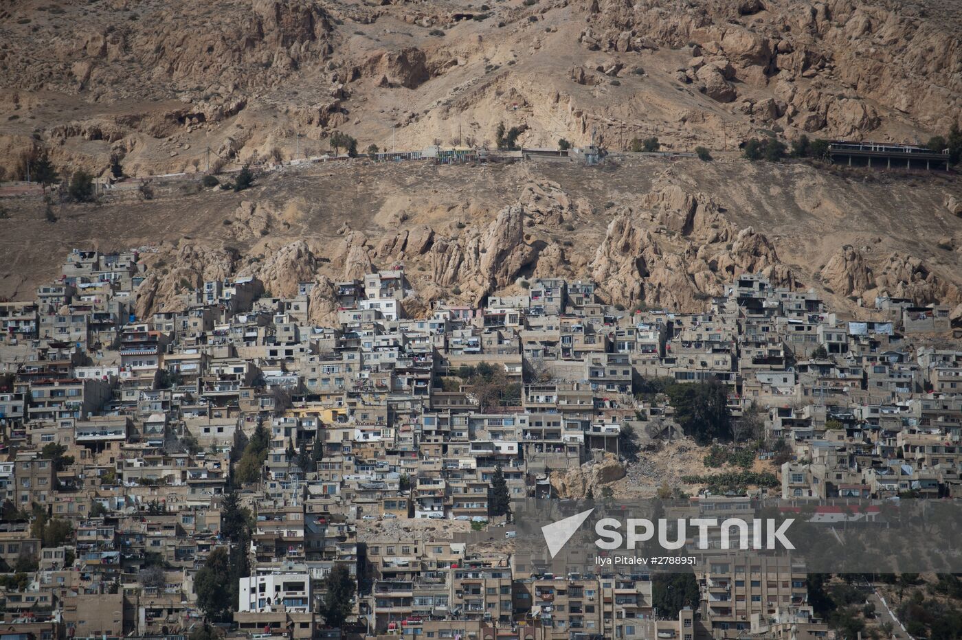 Refugee camp in Damascus