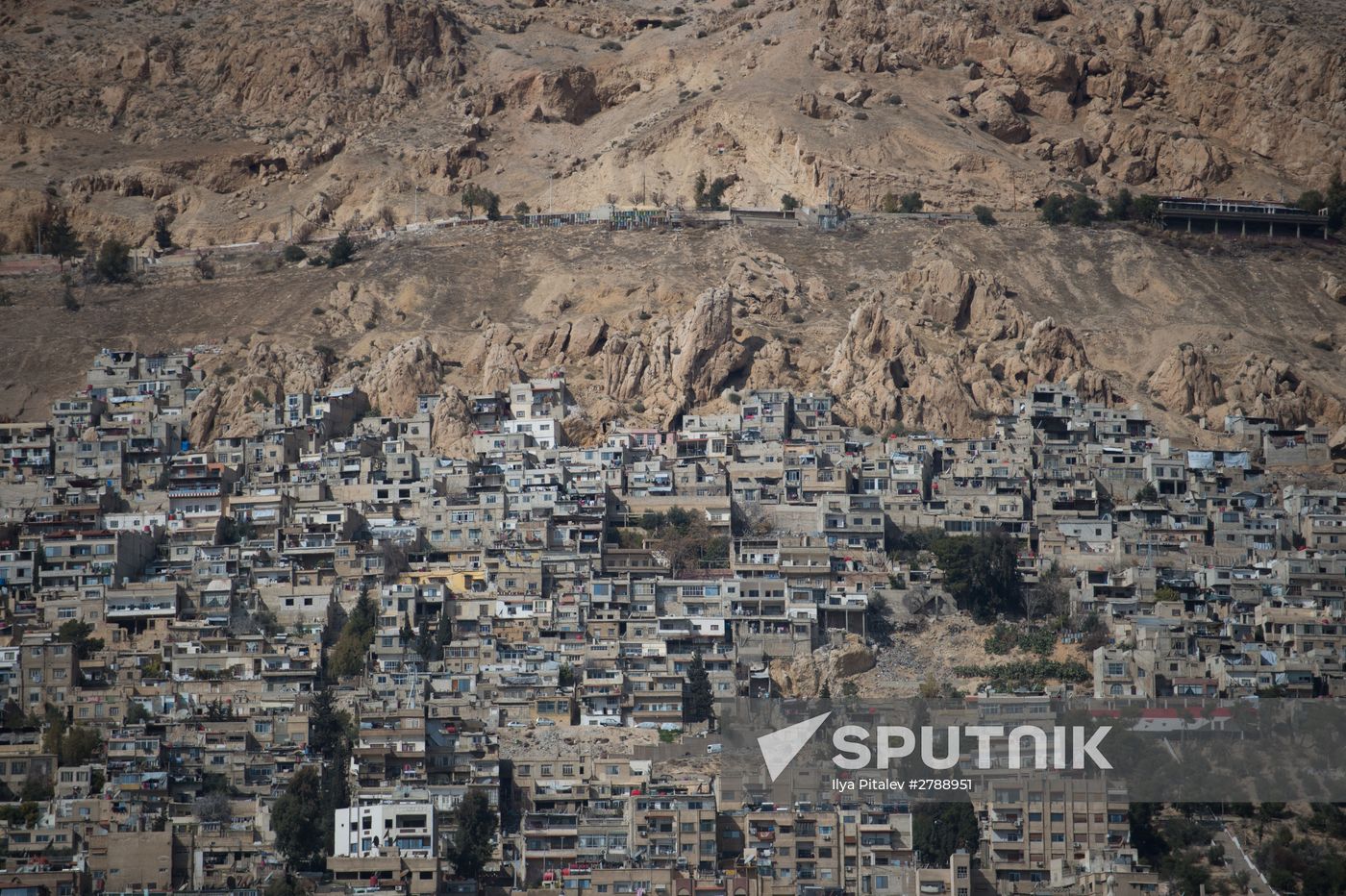 Refugee camp in Damascus
