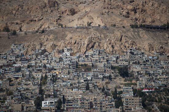 Refugee camp in Damascus