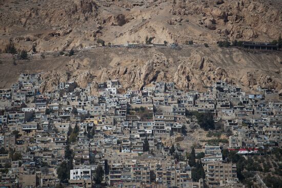Refugee camp in Damascus