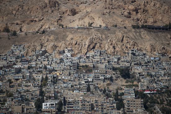Refugee camp in Damascus