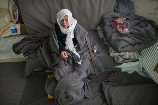 Refugee camp in Damascus