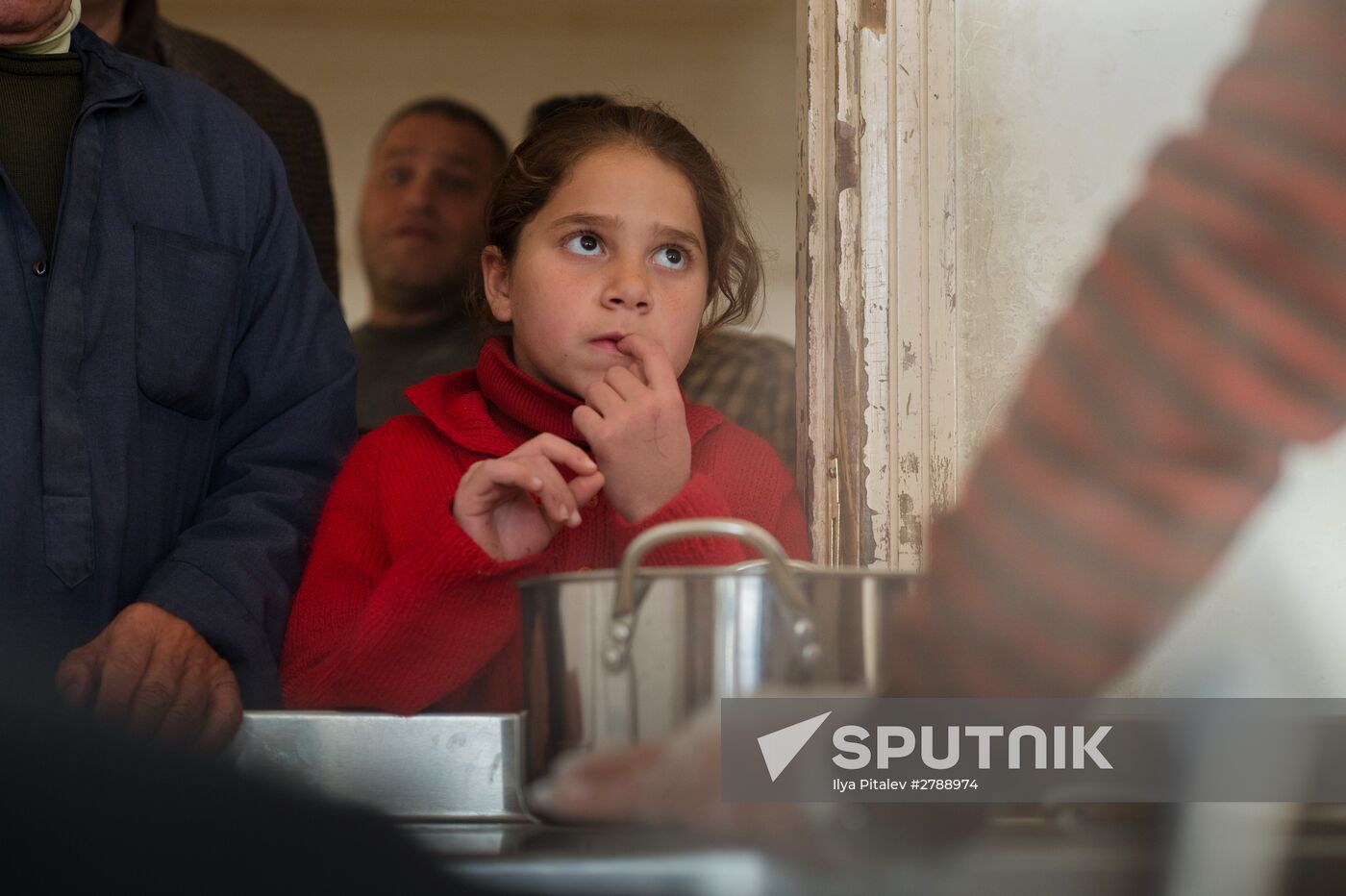 Refugee camp in Damascus