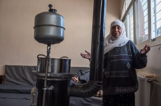 Refugee camp in Damascus