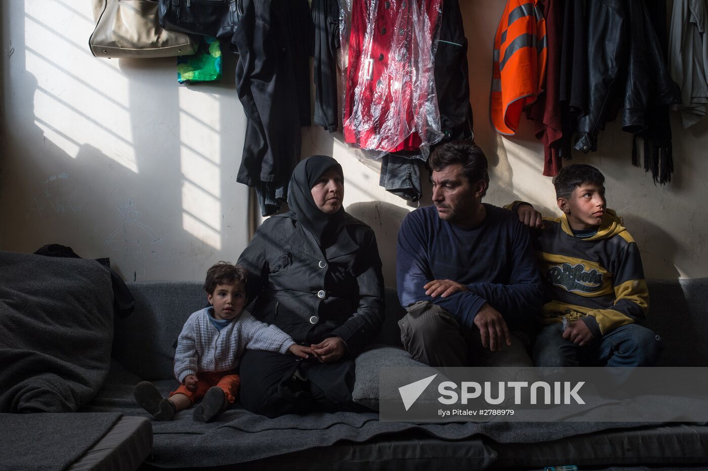 Refugee camp in Damascus