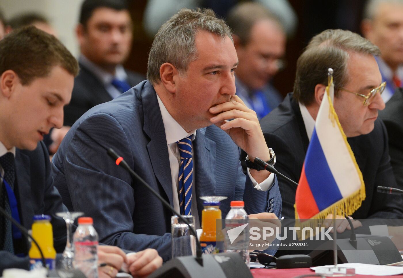 Russian Deputy Prime Minister Dmitry Rogozin visits Iraq. Day Two