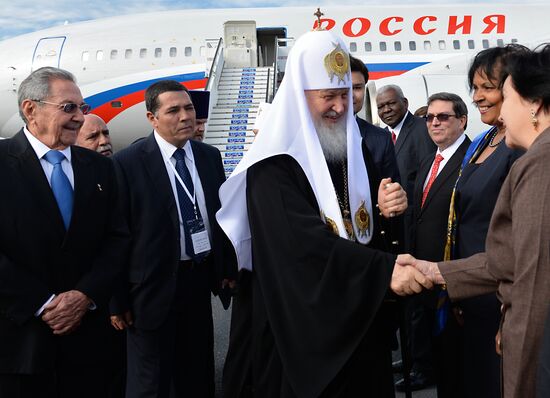 Patriarch Kirill visits Cuba