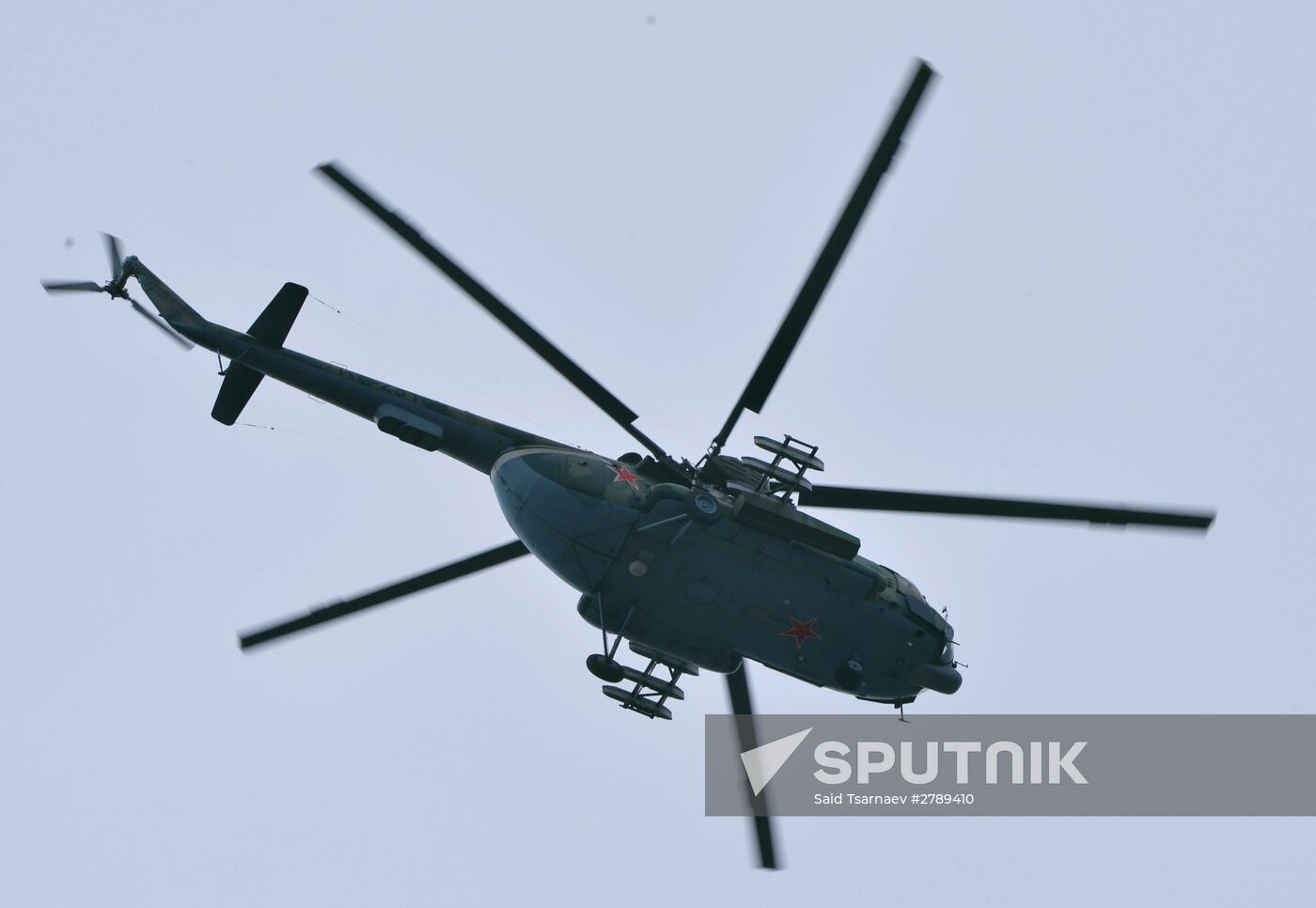 Motorized infantry exercise at Sernovodsky range