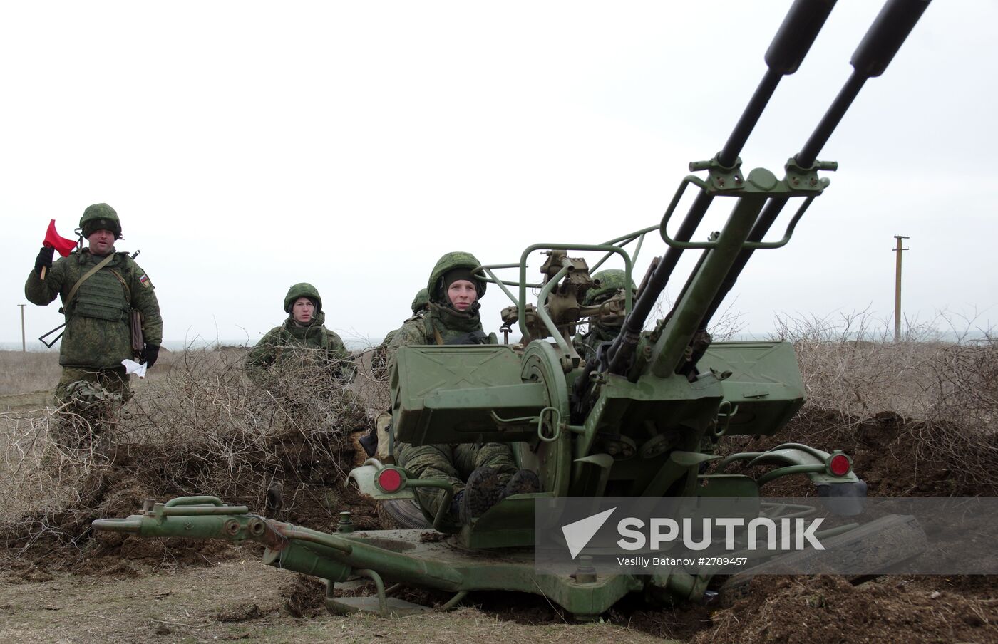 Snap combat readiness check of Southern Military District troops