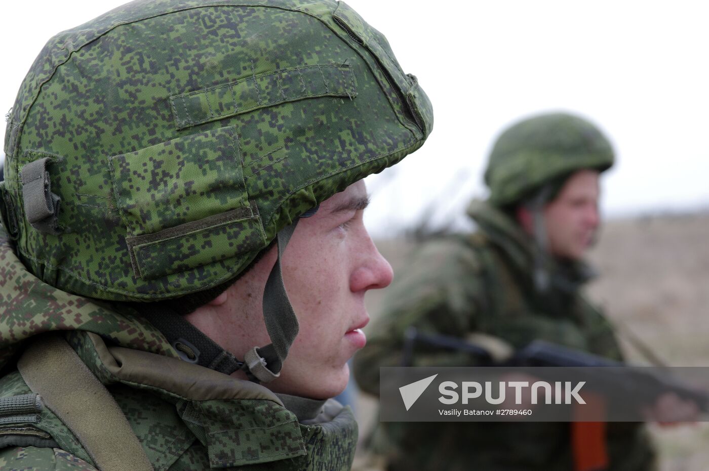 Snap combat readiness check of Southern Military District troops