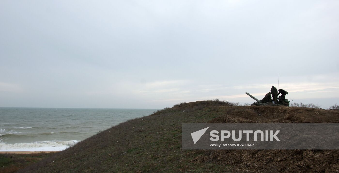 Snap combat readiness check of Southern Military District troops