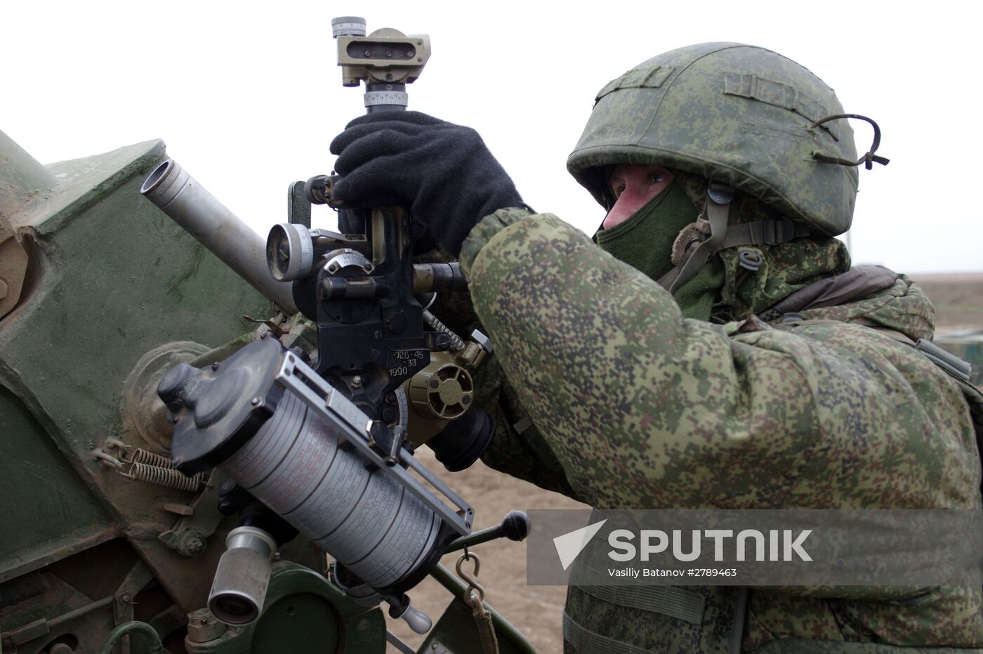 Snap combat readiness check of Southern Military District troops