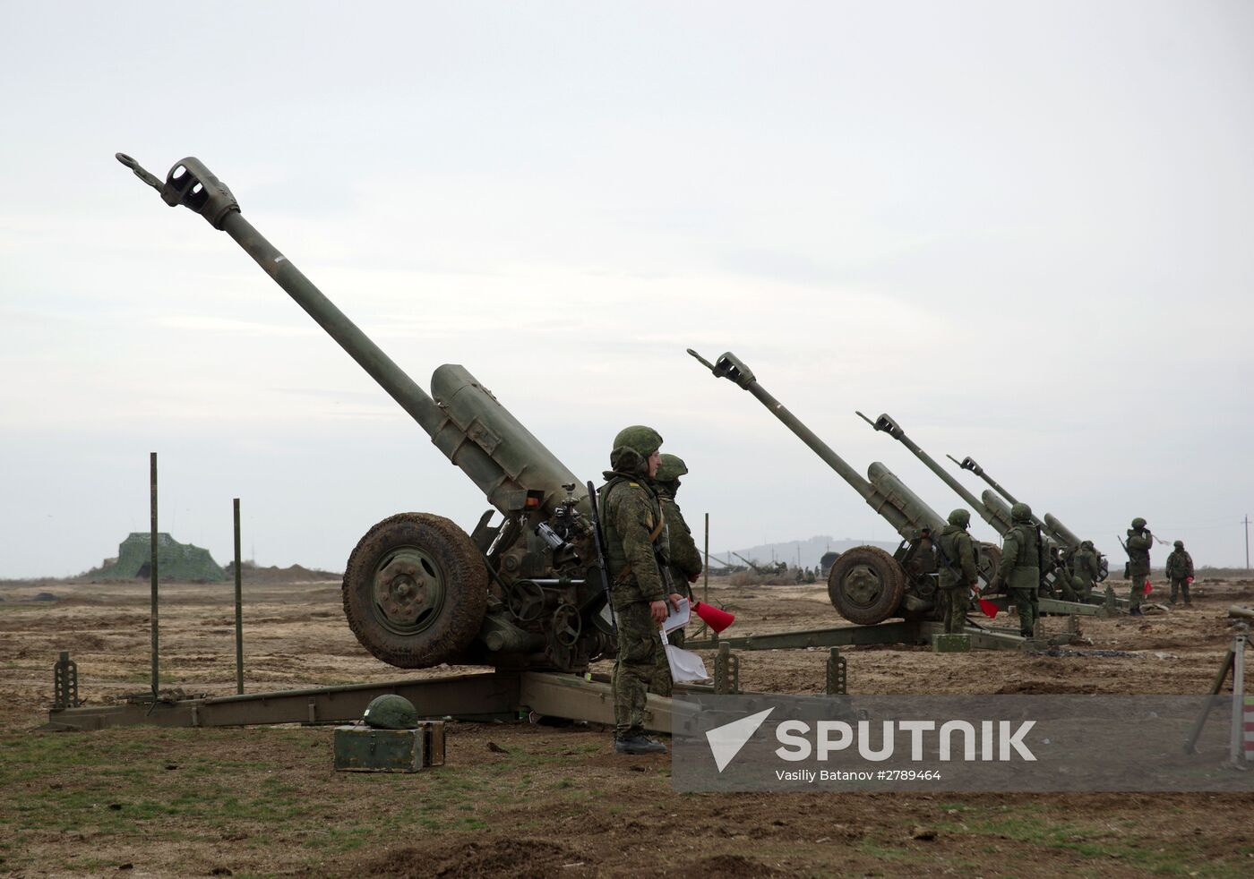 Snap combat readiness check of Southern Military District troops