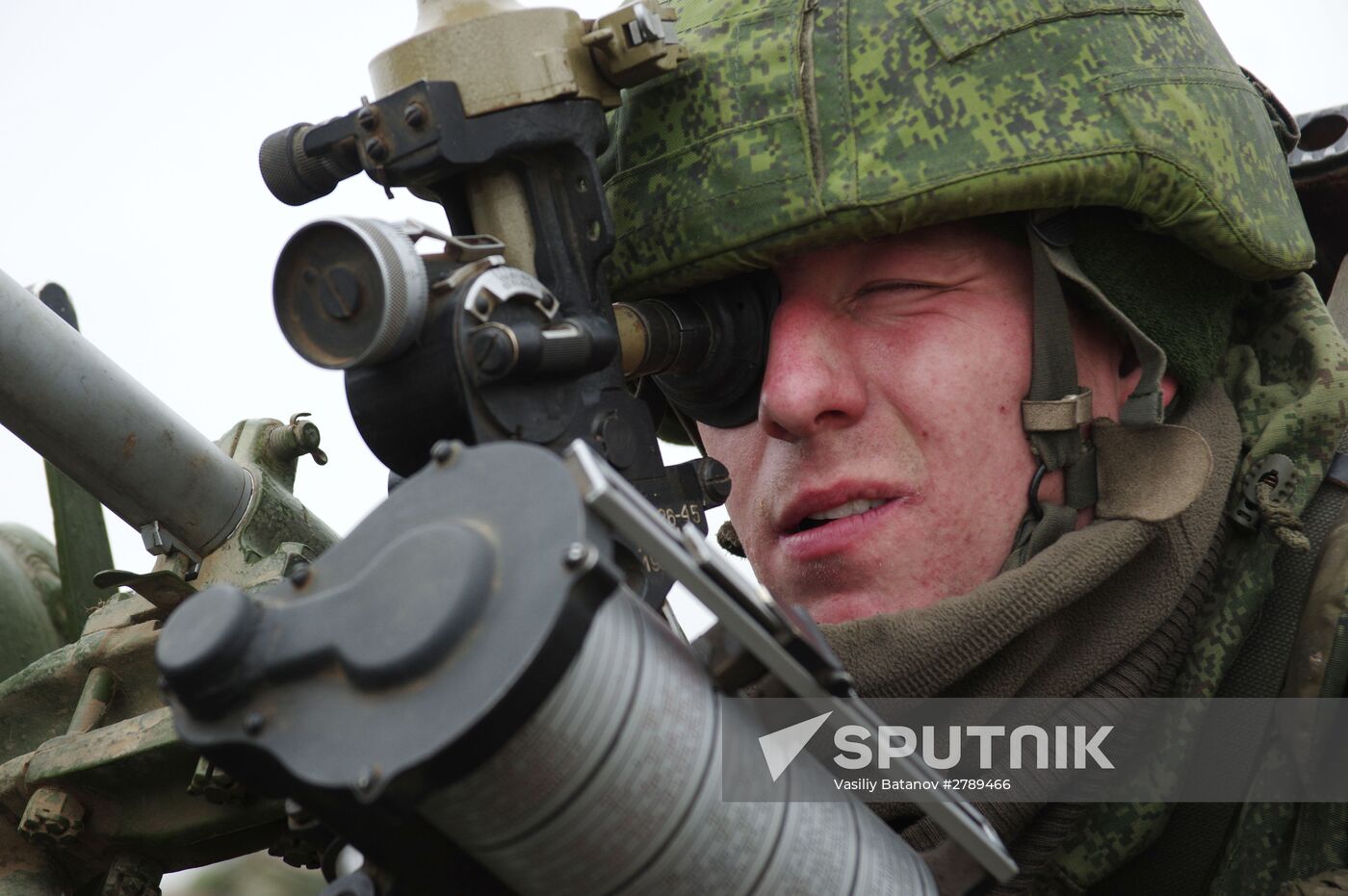 Surprise inspection of Southern Military District force