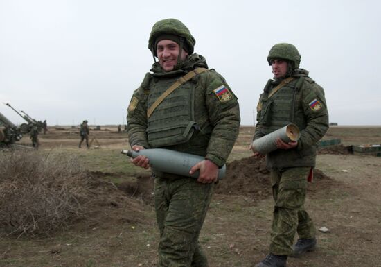 Surprise inspection of Southern Military District force
