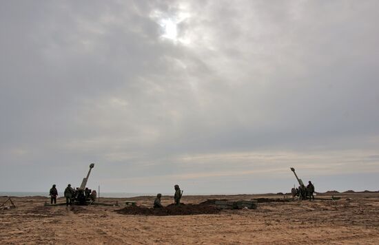 Surprise inspection of Southern Military District force