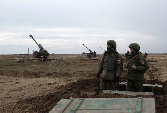 Surprise inspection of Southern Military District force