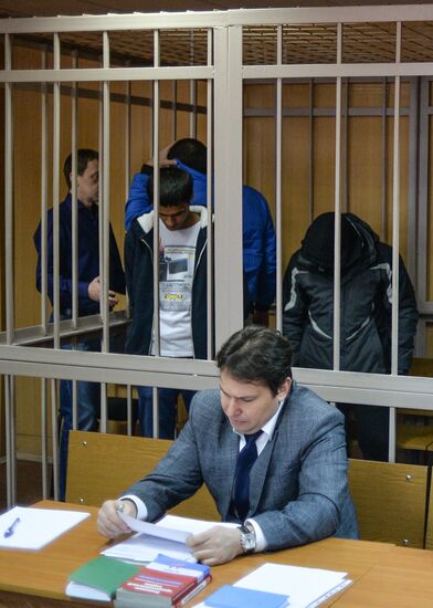 Court hears the case against seven suspects in Yevgeny Leonov sculpture theft